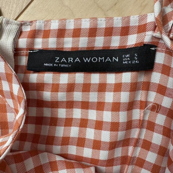 Zara Gingham Summer Picnic Midi Dress | Cottagecore - Picture 5 of 6